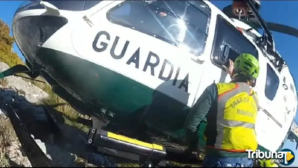 Rescatan a un escalador madrileño de 57 años tras sufrir un accidente en Gredos